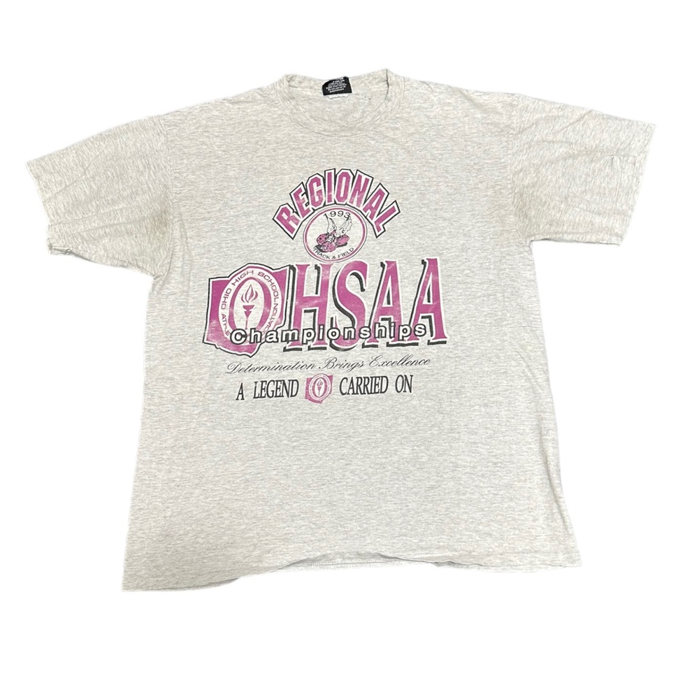 1993 Vintage Track Regional OHSAA Championship Shirt (MADE IN USA)